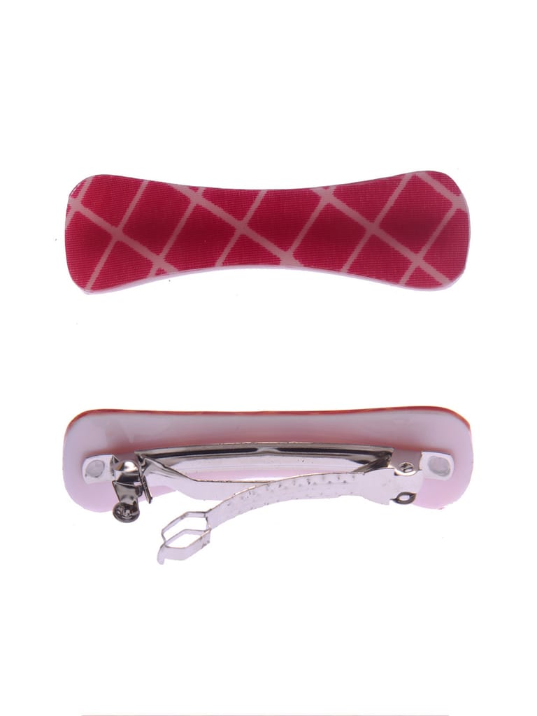 Printed Hair Clip in Assorted color - NIH121