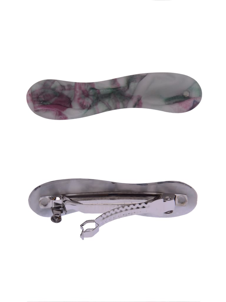 Printed Hair Clip in Assorted color - NIH136