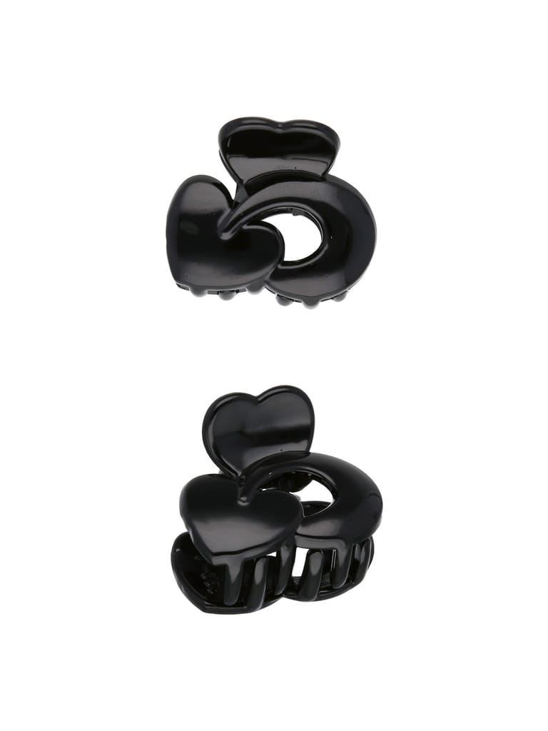 Plain Butterfly Clip in Black color - TAL358
