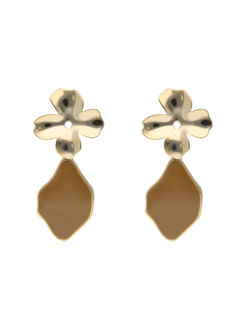 Western Earrings in Gold finish - CNB16890