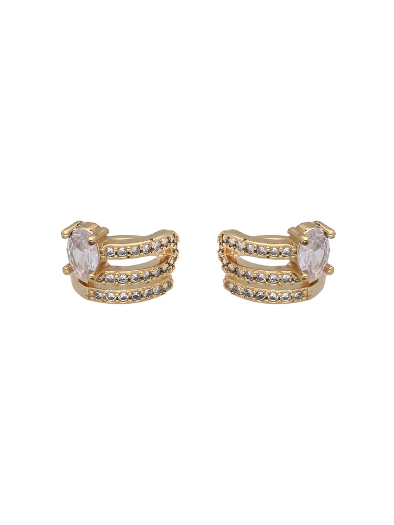 Western Earring in Gold finish - CNB16832