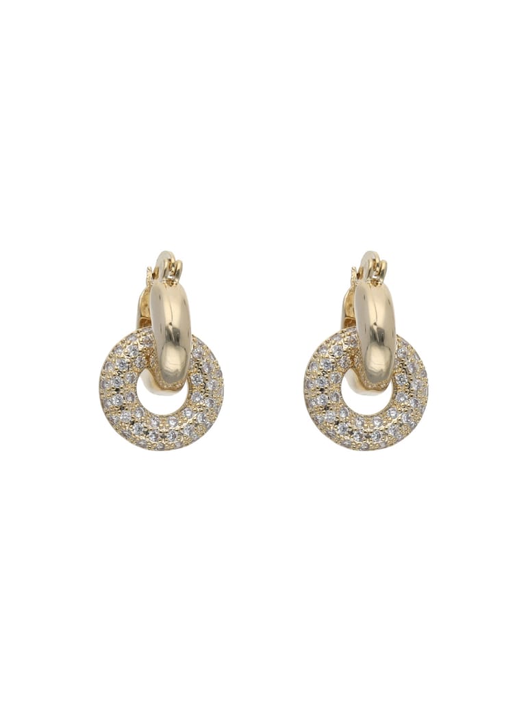 Western Earring in Gold finish - CNB16584