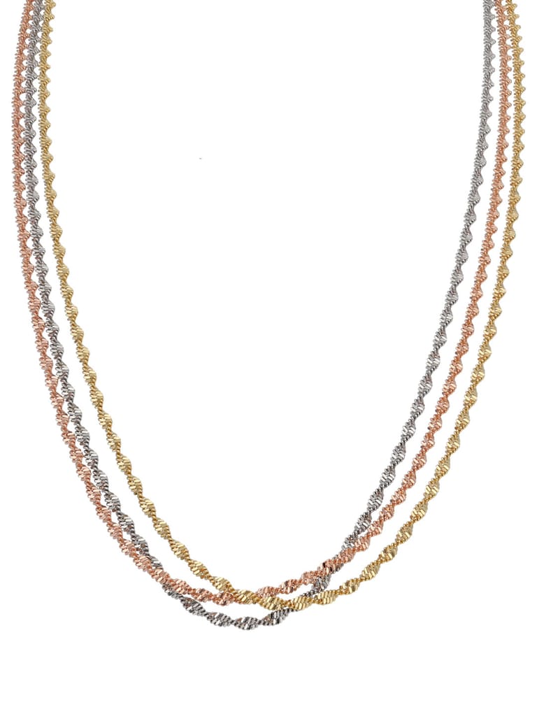 Western Necklace in Three Tone finish - CNB16974