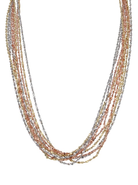 Western Necklace in Three Tone finish - CNB16973