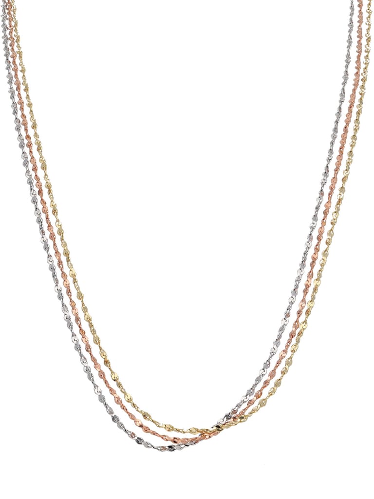 Western Necklace in Three Tone finish - CNB16975