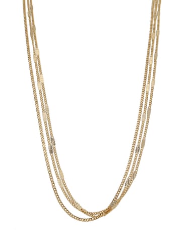 Western Necklace in Gold finish - CNB16978