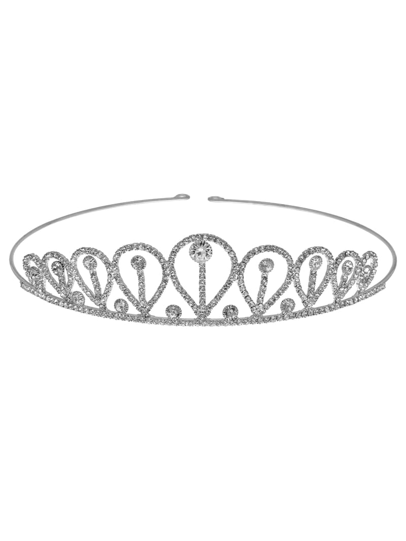 Fancy Crown in Rhodium finish - PARDNC62R