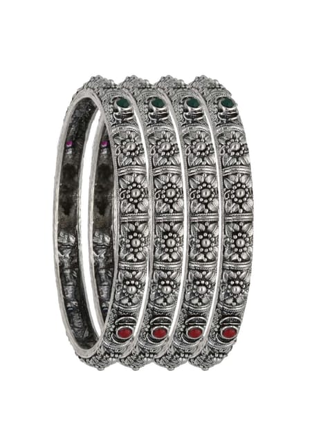 Bangles in Oxidised Silver finish - BMP4014OXMU