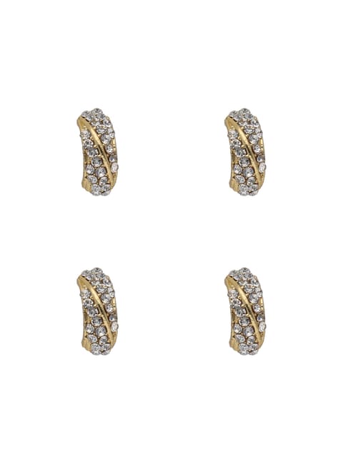 Western Bali type Earrings in Gold finish - ACE2684