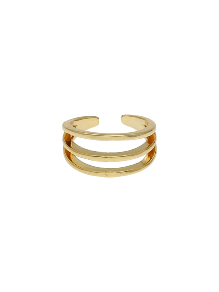 Traditional Toe Ring in Gold finish - CNB19040