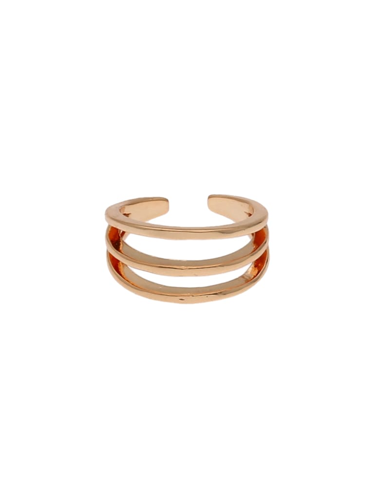 Traditional Toe Ring in Rose Gold finish - CNB19042