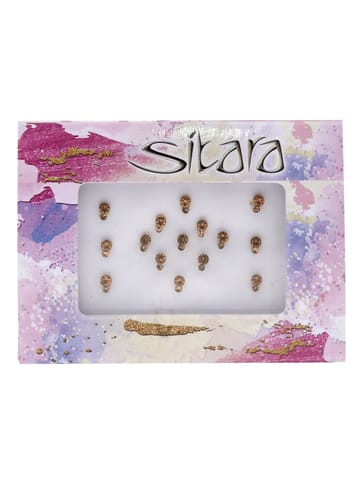 Traditional Bindis in LCT/Champagne color - SUR00018