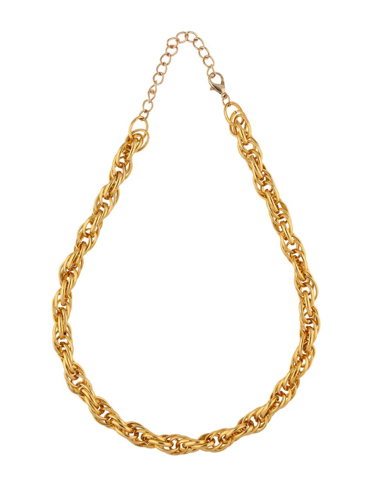 Western Necklace in Gold finish - CNB19544
