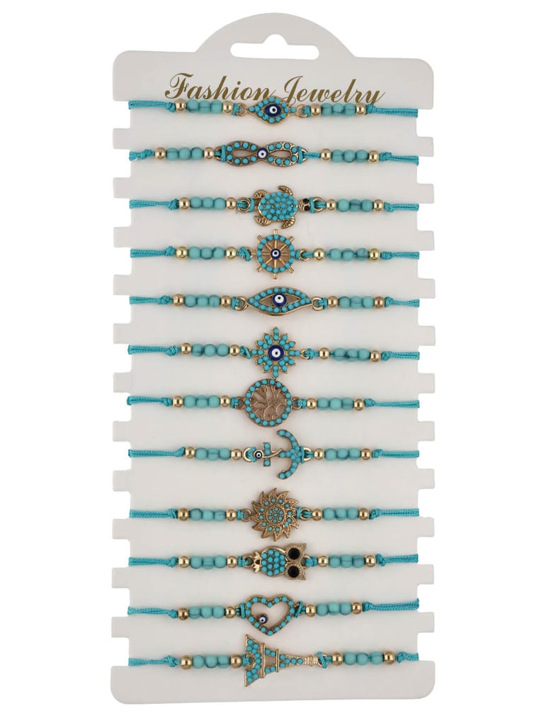 Loose / Link Bracelet in Firoza color - CNB19625