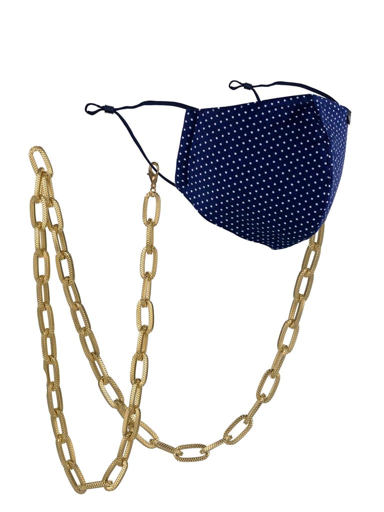 Mask Chain in Gold finish - CNB19592