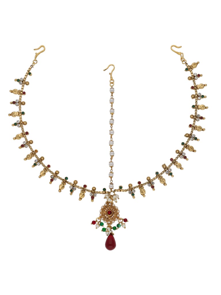 Traditional Matha Patti in Gold finish - S31517