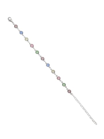 Western Loose / Link Bracelet in Rhodium finish - PPP