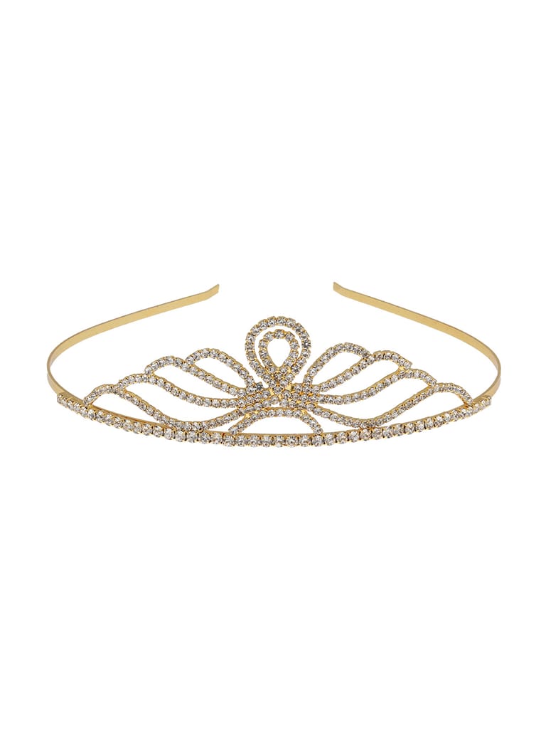 Fancy Crown in Gold finish - KES179GO