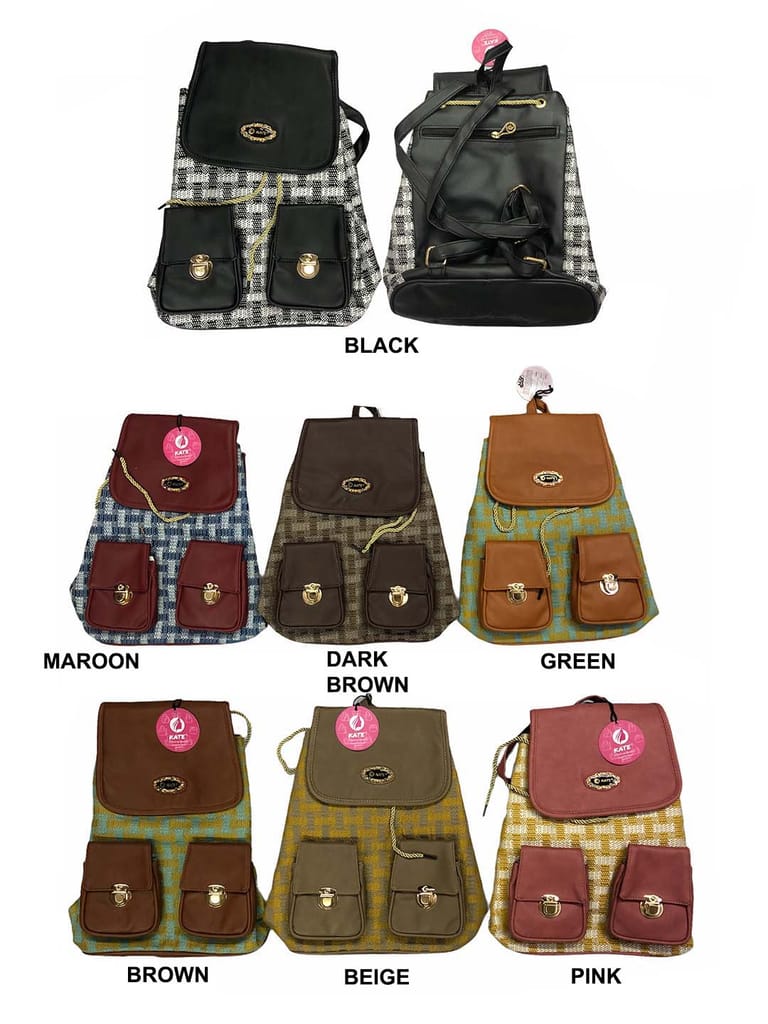 Trendy Backpack in Assorted color - LCB-99