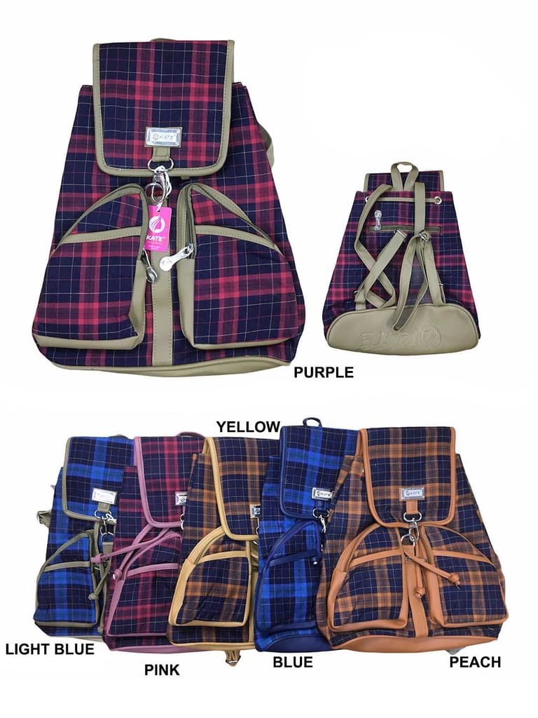 Trendy Backpack in Assorted color -  LCB-53