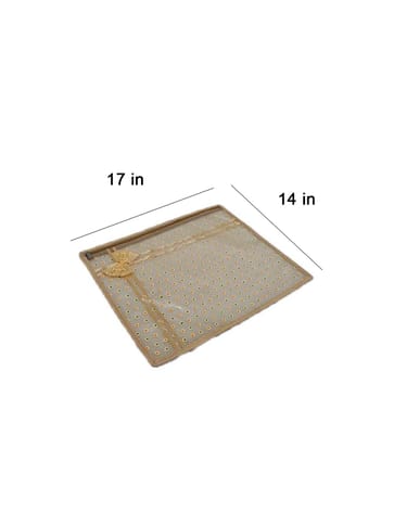PVC Transparent Single Saree Cover - SC-35