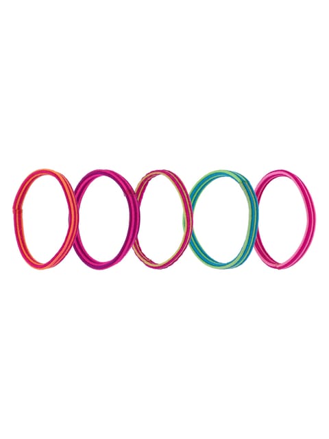 Plain Rubber Bands in Assorted color - DIV10198