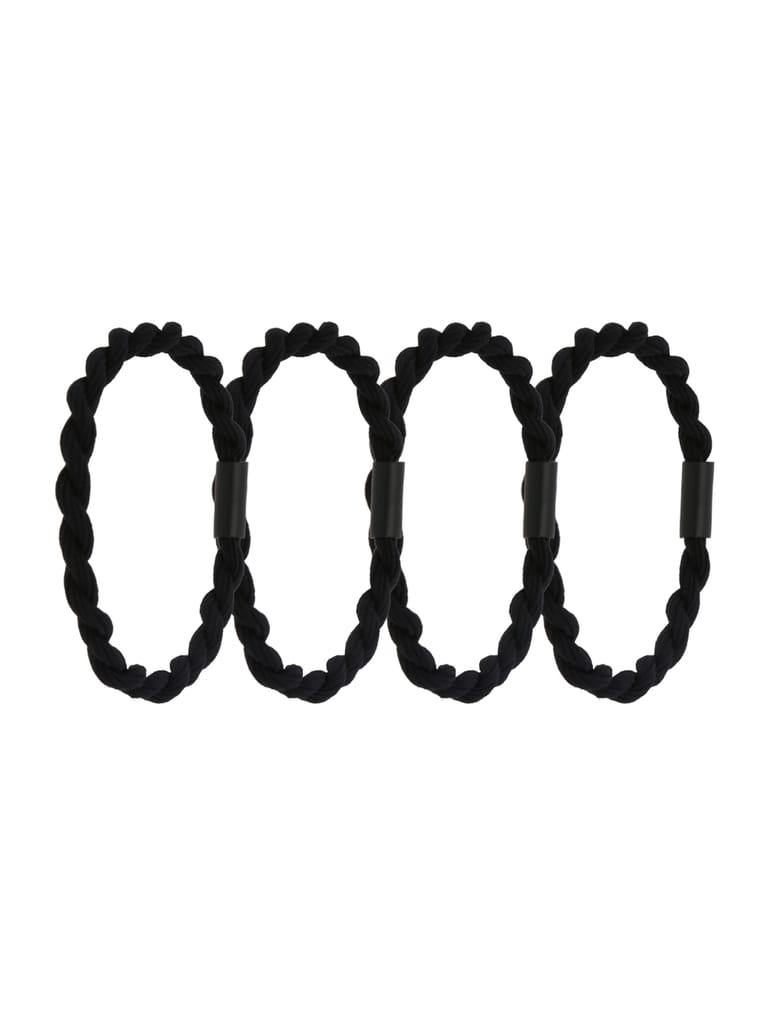 Plain Rubber Bands in Black color - DIV10369
