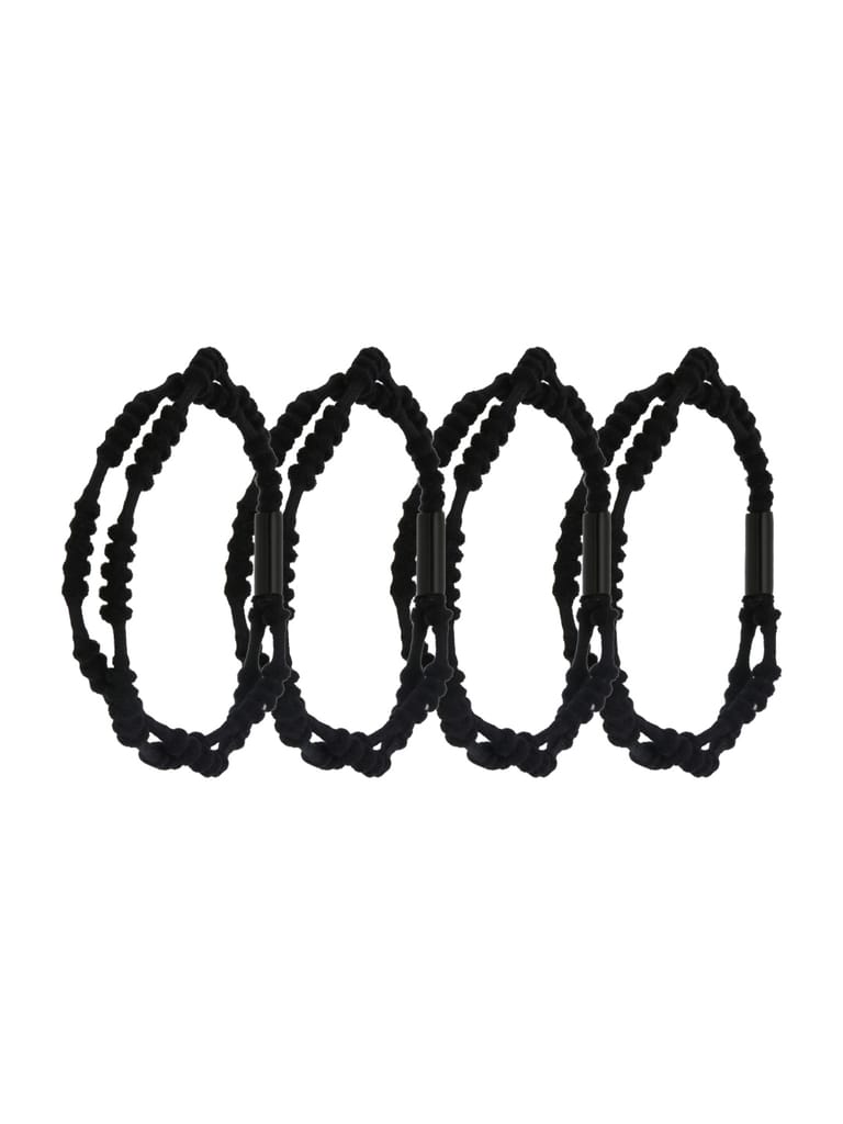 Plain Rubber Bands in Black color - DIV10441