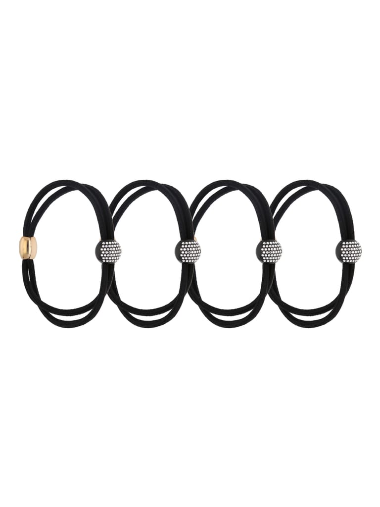 Fancy Rubber Bands in Black color - DIV10155