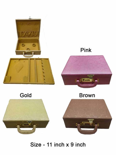 Jewellery Box in Assorted color with Lock - JB-60.A