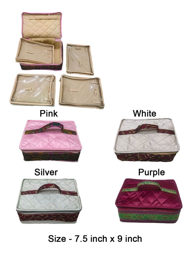 Premium Jewellery Pouch with Satin Material - PJP-31
