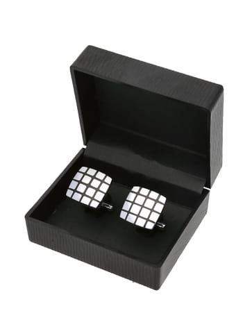 Cufflinks in Silver color and Rhodium finish - CNB21602