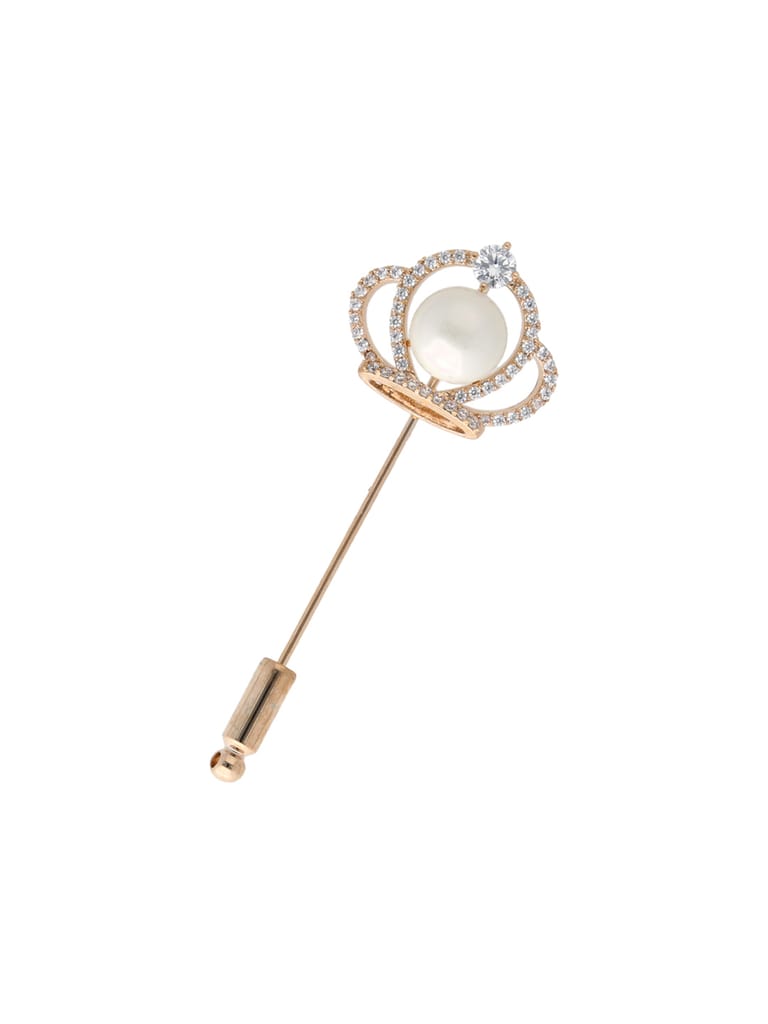 Western Brooch in Rose Gold finish - CNB22008