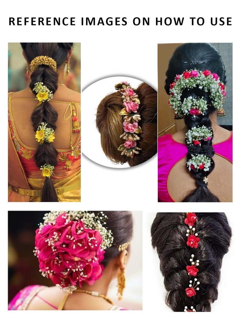 Fancy Floral Hair Hook / Pollen - CMP905