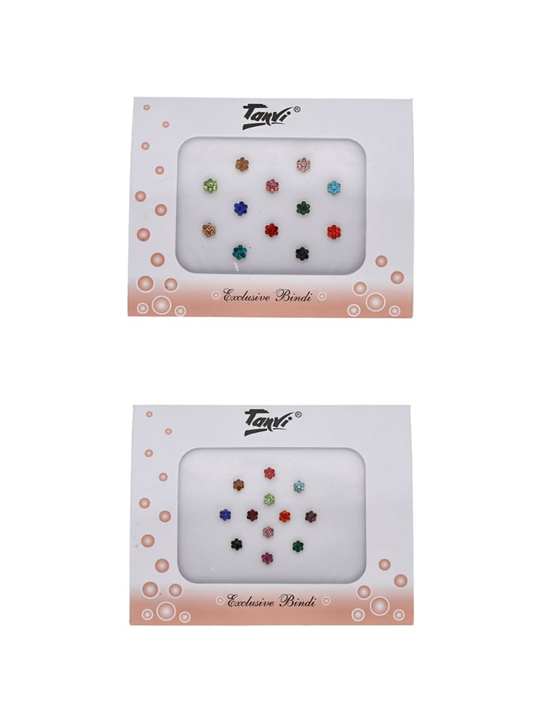 Traditional Bindis in Assorted color - 3570-7.ST