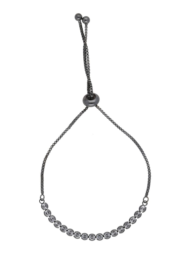 Western Loose / Link Bracelet in Black Rhodium finish - CNB23689