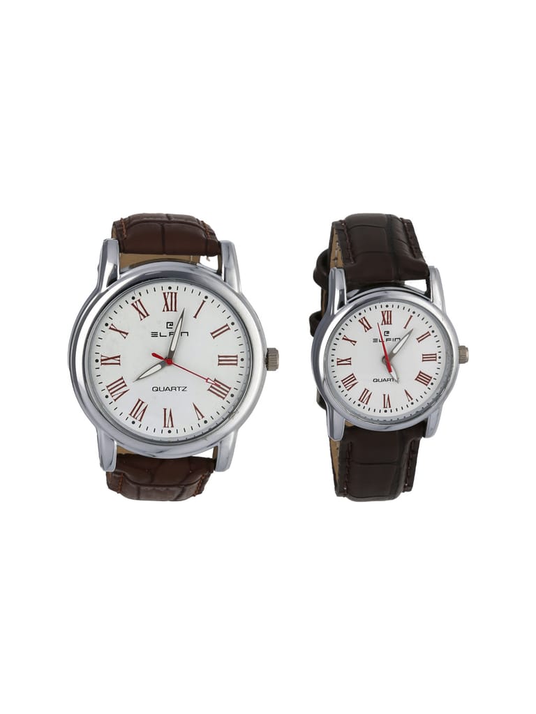 Analog Pair Wrist Watches - ELFIN PAIR