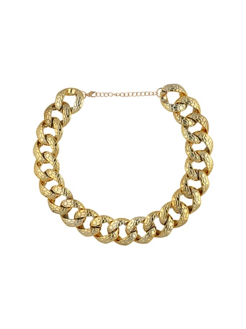 Western Necklace in Gold finish - CNB24246