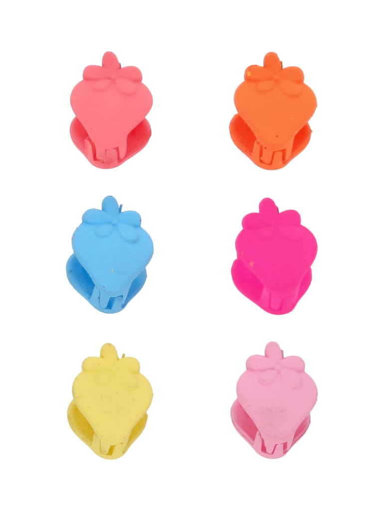 Plain Butterfly Clip in Assorted color - CNB24150