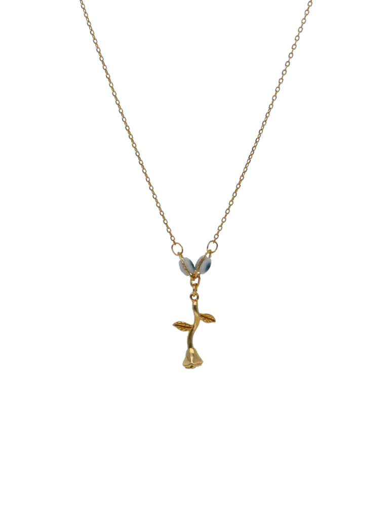 Evil Eye Pendant with Chain in Gold finish - CNB24338