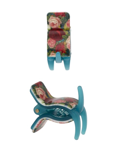 Printed Butterfly Clip in Assorted color -Honey