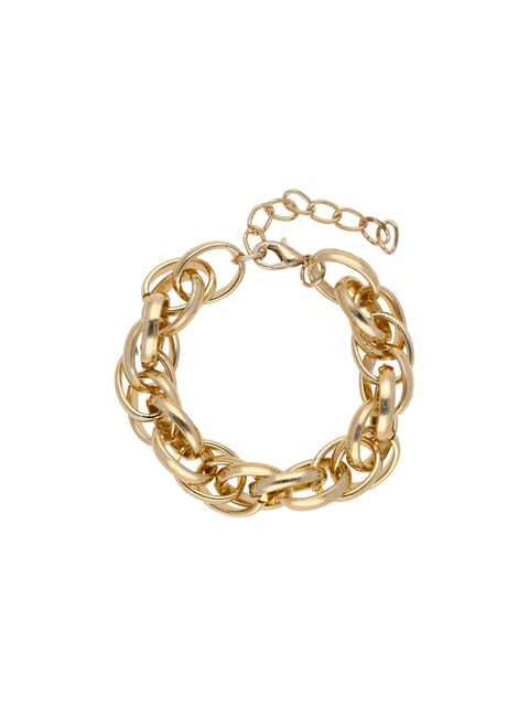 Western Loose / Link Bracelet in Gold finish - CNB24405