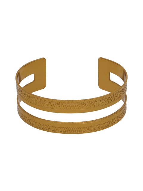 Western Kada Bracelet in Gold color and Gold finish - SHY