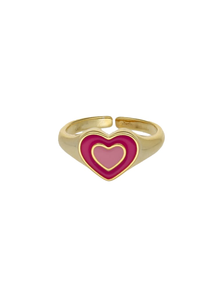 Western Finger Ring in Gold finish - CNB24557