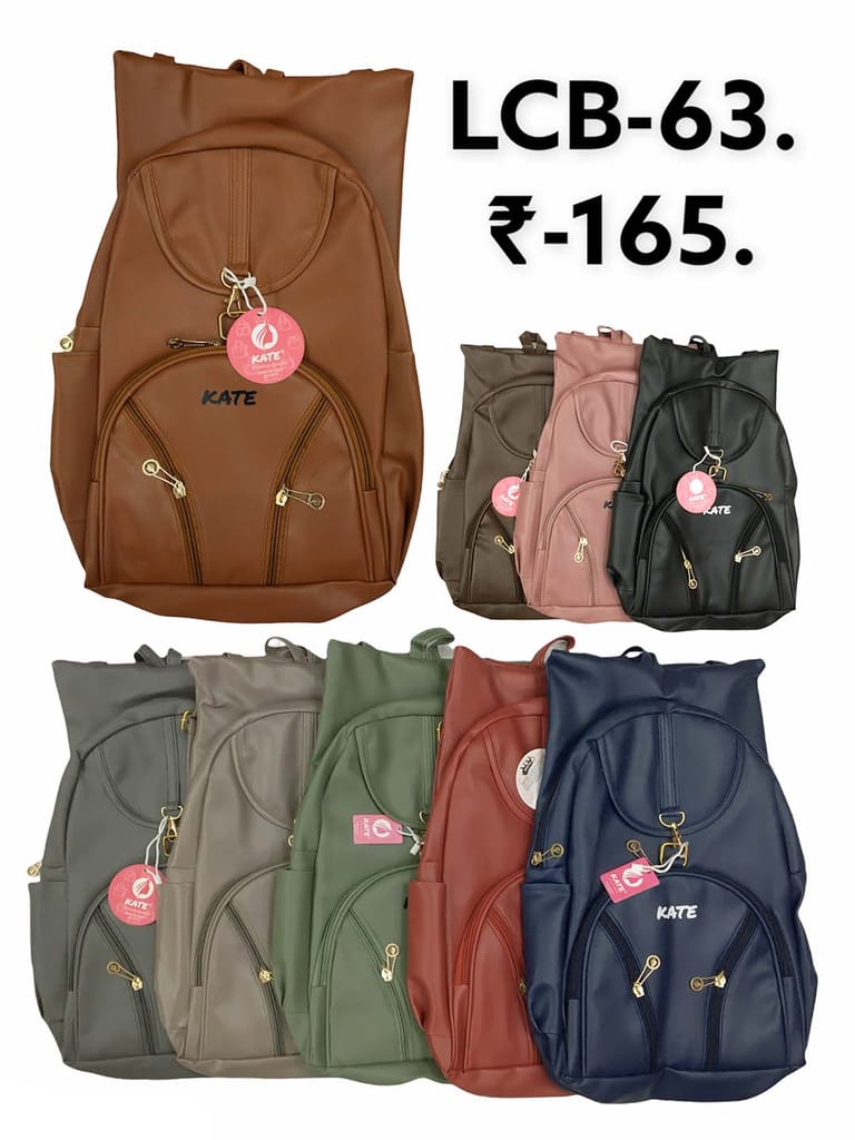Casual Backpack in Assorted color - LCB-63