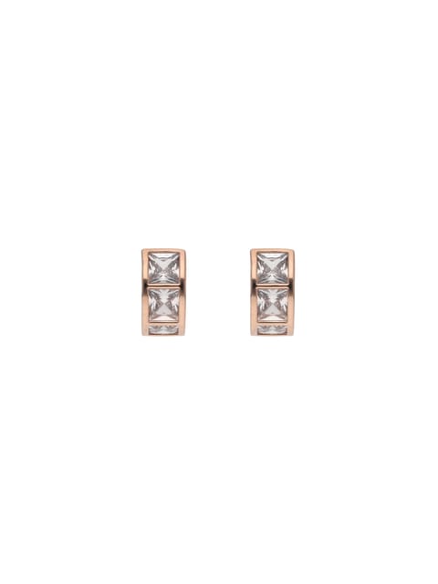 AD / CZ Tops / Studs in Rose Gold finish - CNB24706