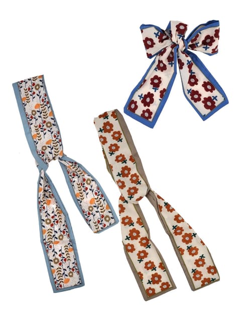 Printed Hair Belt in Assorted color - CNB22633