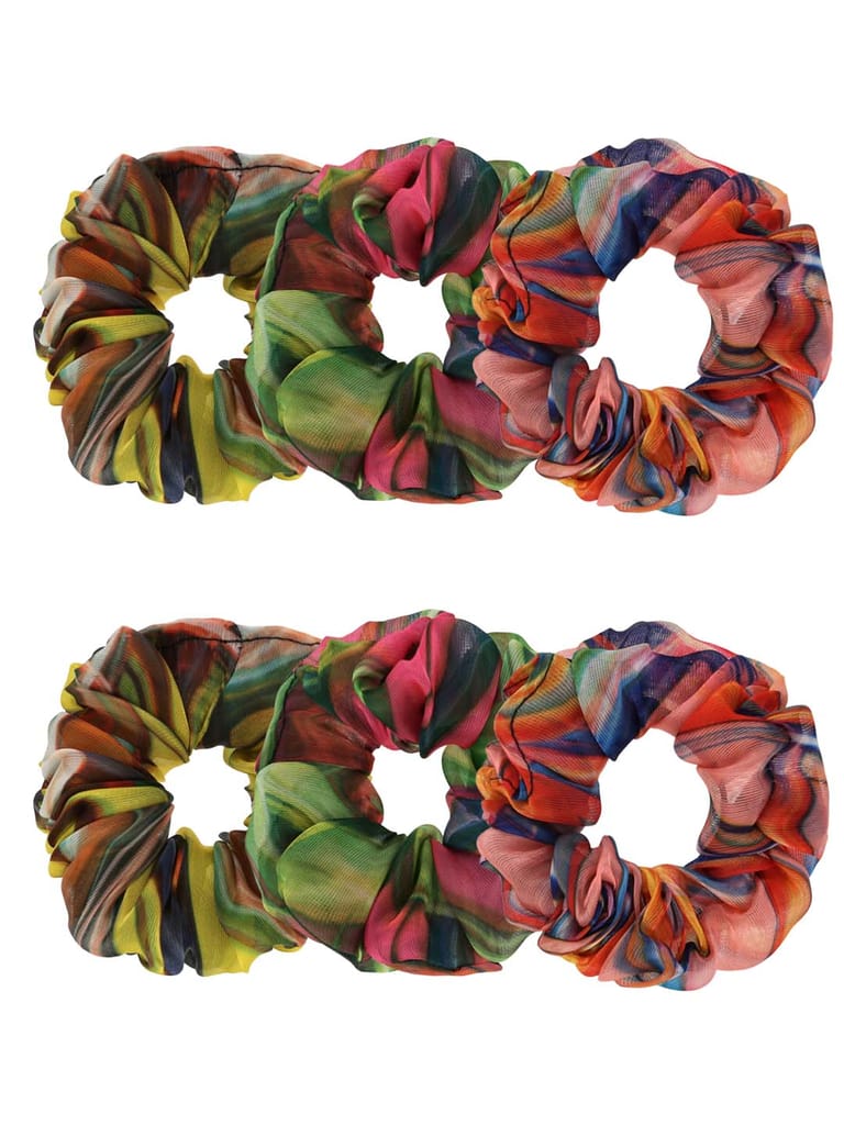 Printed Scrunchies in Assorted color - RAD3025