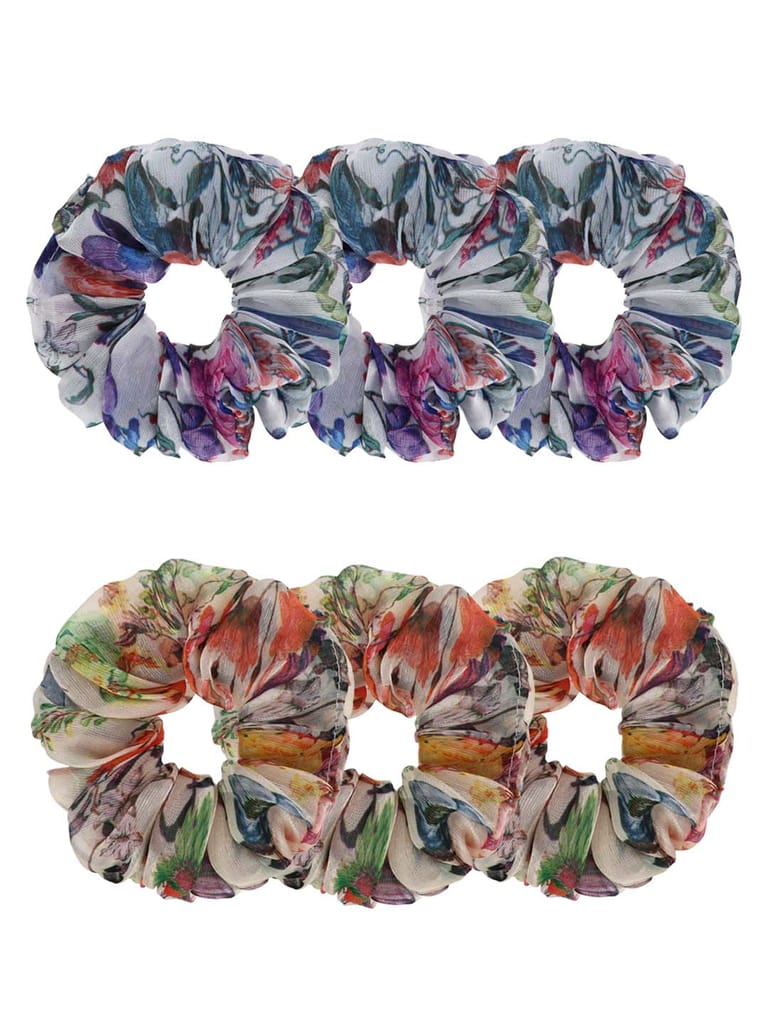 Printed Scrunchies in Assorted color - RAD3027