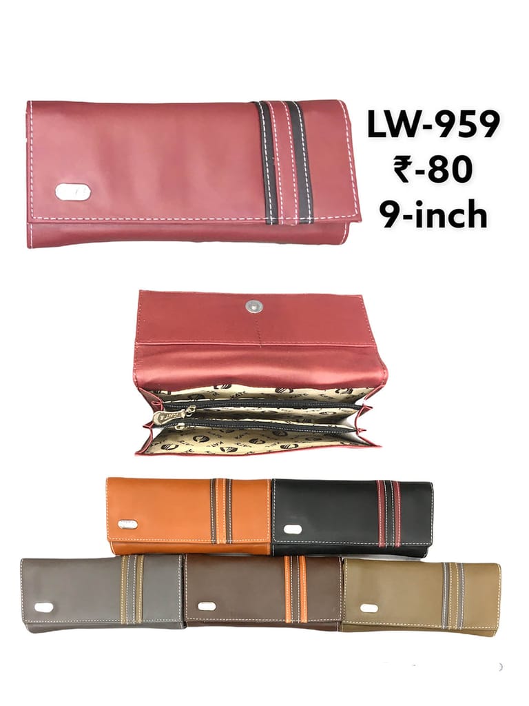 Ladies Wallet in Assorted color - LW-959